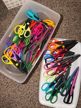 Craft Multicolor Decorative Edge Scissors Set